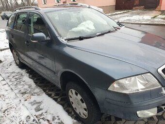 Škoda Octavia 2 combi 1.9 TDI 77 kW díly - šedá 9901