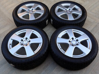 17" 5x112 ALU KOLA MERCEDES C-CLASS ZIMNÍ + ČIDLA - 1