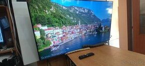 127cm SMART QLED 4K televize Samsung s pixelovými pruhy