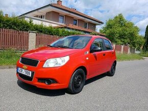 Chevrolet Aveo 1.2i r.v.10/2008,Bez koroze,pěkný stav,Euro 4