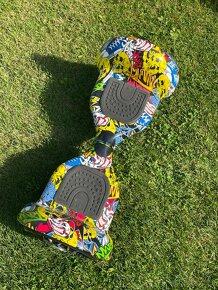 Hoverboard Cross Graffiti Yellow