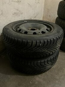 2x disk + zimní pneu Pirelli 185/60 R15 5x100 - 1