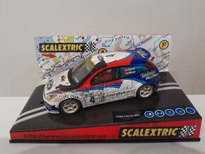 model na autodráhu FORD FOCUS WRC/SCALEXTRIC-SCX