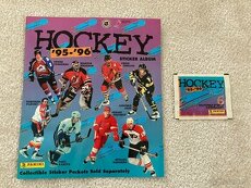 Panini Hockey 95-96 samolepkové album + balíček