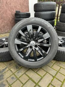 ORIGINÁL Alu Volkswagen Perugia R16, 5x112 - TOP STAV - 1