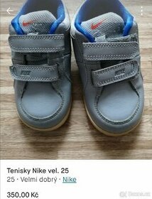 Tenisky Nike vel. 25