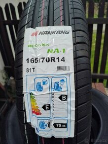 Prodám letní pneu 165/70r14