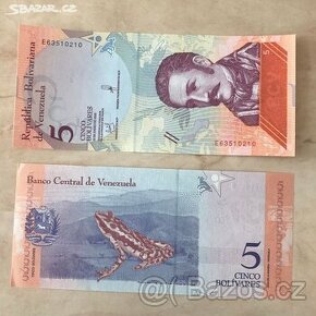 Venezuela - 5 bolívares - rok 2018