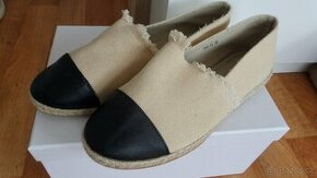 Béžové espadrilky Balada vel. 38, Top stav