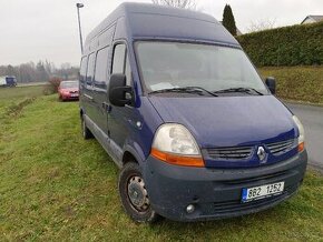 Renault Master 2.5 dCi 107kW, původ CZ ,málo najeto.