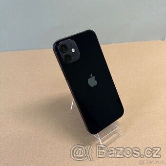 iPhone 12 128GB, černý (rok záruka)