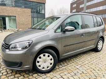 Volkswagen Touran 1.6TDI 7MÍST KAMERA NEZÁVISLÉ TOPENÍ TAŽNÉ - 1