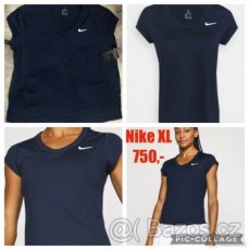 Dámské funkční tričko tmavě modré Nike vel. XL - 1