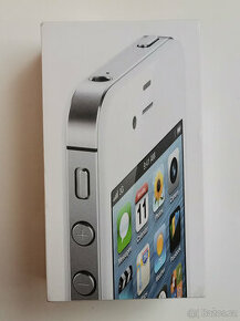 Prodám iPhone 4S 16GB White na díly s krabici - 1