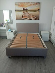 Prodám čalouňenou postel Reflex 140cm x 200cm - 1