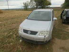 vw TOURAN 1.9 TDI DIELY ROK 2005 77 KW TYP MOTORU BKC