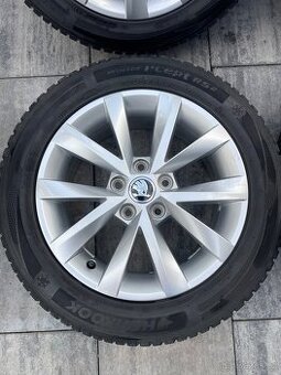 Zimní sada 205/55R16 ŠKODA 6,5x16 5x112 ET46