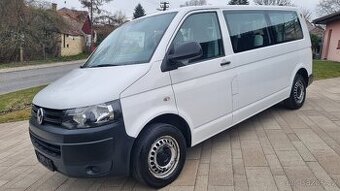 Vw t5 Transporter 2.0 Tdi,103 kw,Long,9míst,2015,BezKoroze