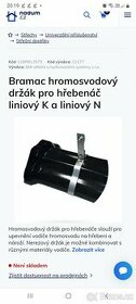 Bramac hromosvodový držák pro hřebenáč