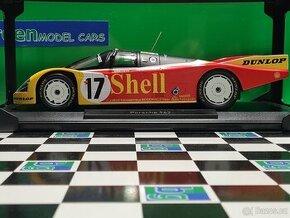 Porsche 962C Shell Porsche AG #17 24h LeMans 1988 1:18 Norev