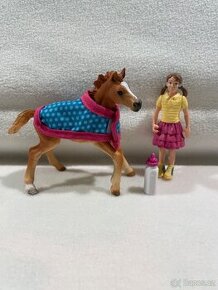 Schleich Horse Club Hříbě s přikrývkou