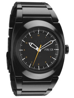 Hodinky Nixon Don All Black/Orange A358-577 - 1