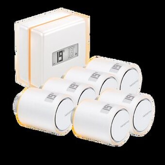 (-48%) Netatmo termostat a 6x hlavice