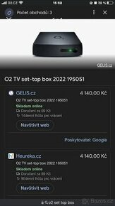 O2 set-top box 2022