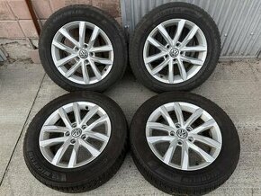 16" Elektrony 5x112 so zimnymi pneu 215/60 R16 - 1