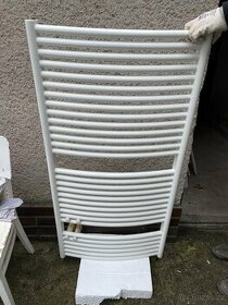 bílý radiator - topný žebřík - 1