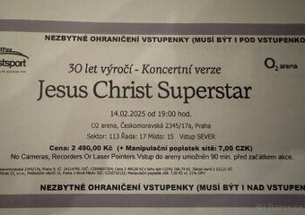 Obrázek k inzerátu: Jesus christ superstar