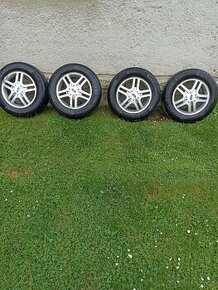 ALU disky Ford 4x108, 6JX15H2, ET 52.5 + letní pneu Michelin - 1