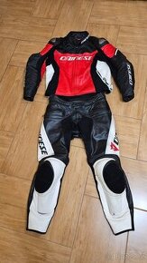 Dvoudilná  kožená kombineza Dainese - 1