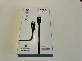 Akasa Thunderbolt 4 kabel, Type-C na Type-C, NOVÝ