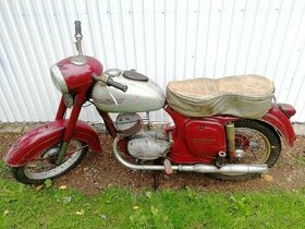 Jawa ČZ 150 352 kývačka půlbuben 1955