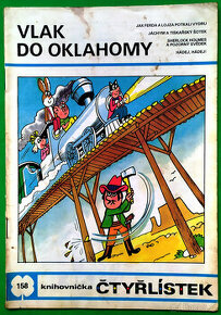 ČTYŘLÍSTEK č. 158/1988 VLAK DO OKLAHOMY - 1