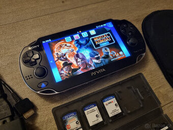 PS VITA display OLED hry Mortal kombat