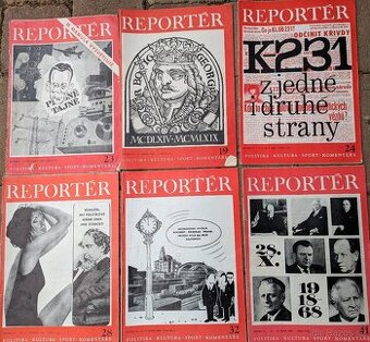 časopis - REPORTÉR - 6ks