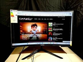 Herní Viewsonic VX2418C GAMING 165hz 1ms  záruka