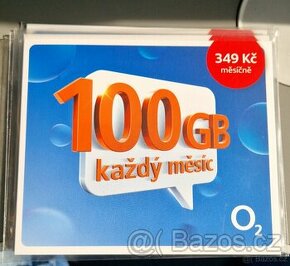 Sim Datamanie O2 100 GB Сім-карта Internet 100.GB.Top čísla