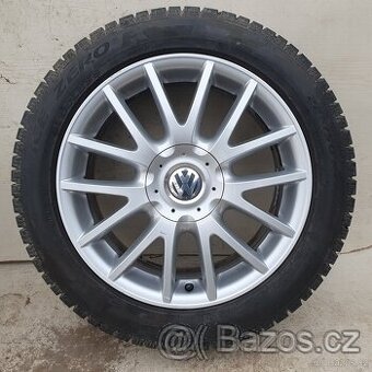 Alu kola VW 17" 5x112, zimní Pirelli 225/50R17