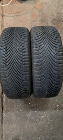 2 zimní pneumatiky MICHELIN 215/55R17 94H 7,00mm