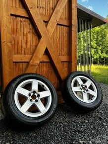 Audi ALU kola + letní gumy Michelin