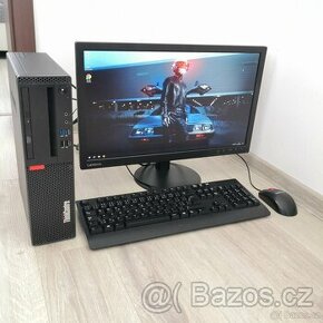 PC Lenovo - Čtyřjádro,SSD 240GB, 8GB RAM,monitor 22", myš+kl