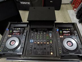 PIoneer DJ setup 2x CDJ900 + DJM800 + FlyCase Zomo - 1