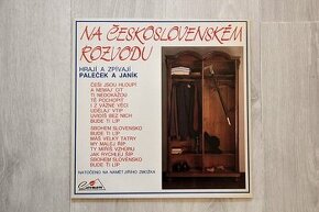 LP deska vinyl "Paleček a Janík- Na československém rozvodu"