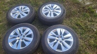 Origo alu 17" alu kola Peugeot 5x108, Michelin 6,5mm