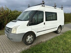 Ford Transit 2.4tdci 85kw - 6 míst, tažné - 1