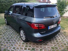 Mazda 5, 1.6 CD, 85 kW, 7 míst, navy,Isofix