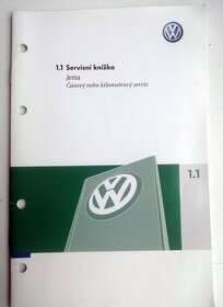 Servisní knížka VW Jetta - 1